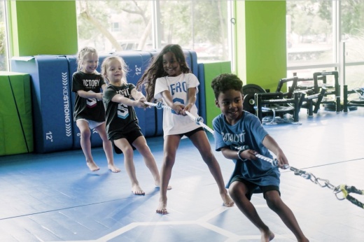 KidStrong offers weekly 45-minute classes taught by KidStrong-certified coaches.