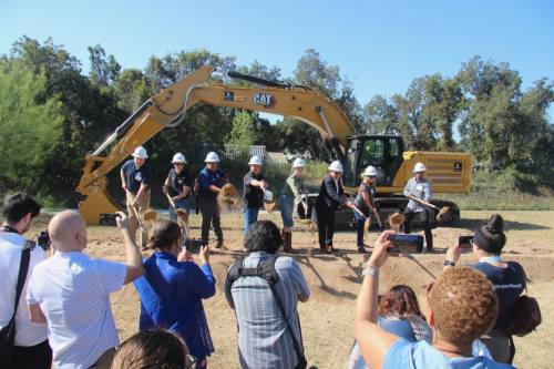 Works III groundbreaking