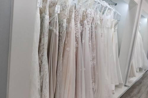 Coreena’s Bridal Boutique in Georgetown is one of the city's many wedding-related businesses. (Gracie Warhurst/Community Impact)