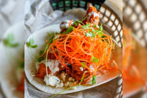 Buffalo Chicken taco