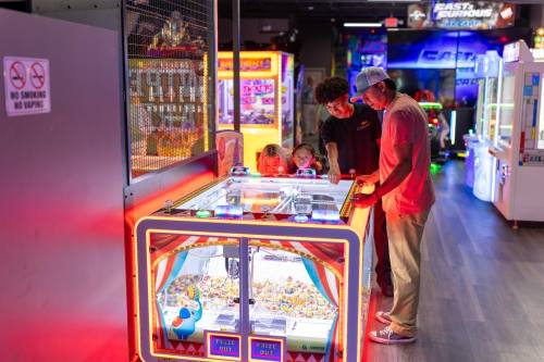 AR's Entertainment Hub offers arcade games, laser tag, roller skating and more. (Courtesy AR's Entertainment Hub)
