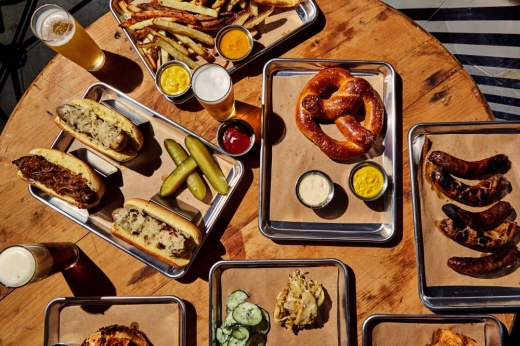 An image the food served at the business.