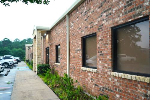 Exterior of Harris County Commissioner Precinct 3 community center in Atascocita