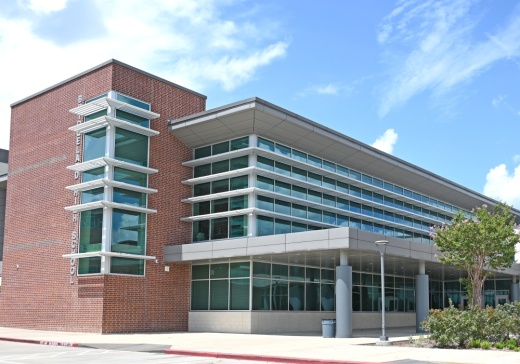 exterior of a high school
