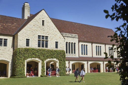 The new elementary building is a part of the school's plan to renovate the campus. (Courtesy St. John's School)