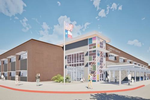 The elementary school is a part of the district’s 2024 bond that passed in November 2024. (Rendering courtesy Stantec Architects)
