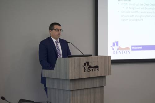 Interim Director of Development Services Charlie Rosendahl said the assessed value of the development at buildout would be just over $5 million. (Mary Katherine Shapiro/Community Impact)