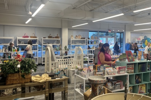 Better ATX Thrift House sells donated clothing, furniture, books and other resale items to support the nonprofit's community programs. (Haley McLeod/Community Impact)