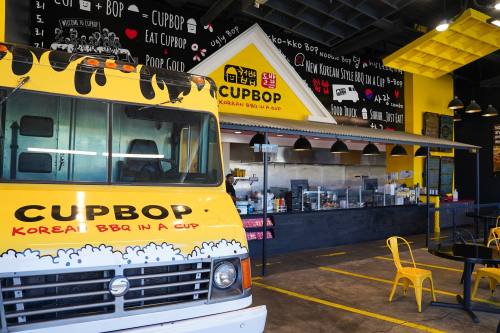 Cupbop provides cup-style bowls of Korean food with rice, vegetables and a customer's choice of protein such as beef, chicken and tofu. (Courtesy Cupbop)