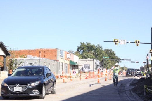 The land use changes come as crews continue work to redevelop downtown Frisco. (Jacob Vaughn/Community Impact)