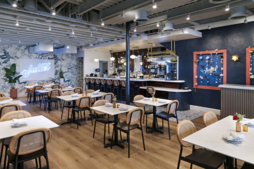 One of three Juliet Italian Kitchen locations will reopen as a private event venue and daytime cafe, Juliet Social. (Courtesy Juliet Social)