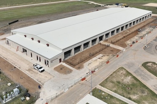 The Friendship Pavilion is a covered arena measuring 175 feet by 450 feet. (Courtesy Williamson County)