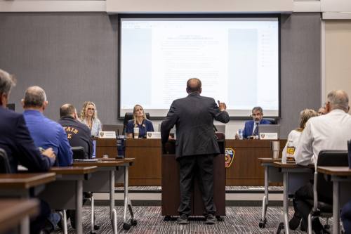 The board will meet for the second time in October after having a special-called meeting Oct. 20 to discuss Commissioner Rob Paiva's position, according to previous Community Impact reporting. (Courtesy Daniel Arizpe/Apollo Productions)