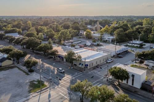 One focus for transportation and mobility in Tomball is a potential trolley connecting Old Town, the Depot Plaza and nearby parking areas. (Zach Thoms/Community Impact)