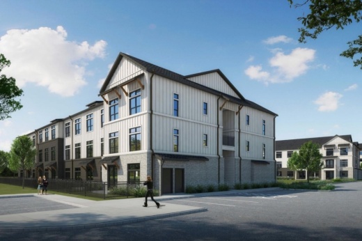 Rendering of new apartment community being proposed by Endeavor Real Estate Group.