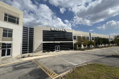 a white building with windows