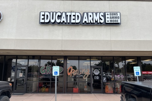 Owner Jon Jacoby said his work with Educated Arms began when he himself took a course to earn his concealed carry license, and was inspired to become a firearm educator. (Community Impact staff)