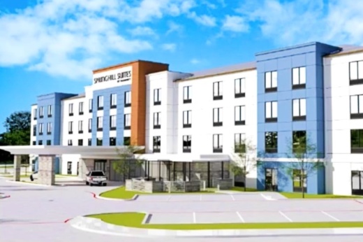 Rendering of a hotel