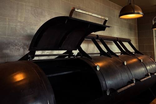 An image of the grills at the business.