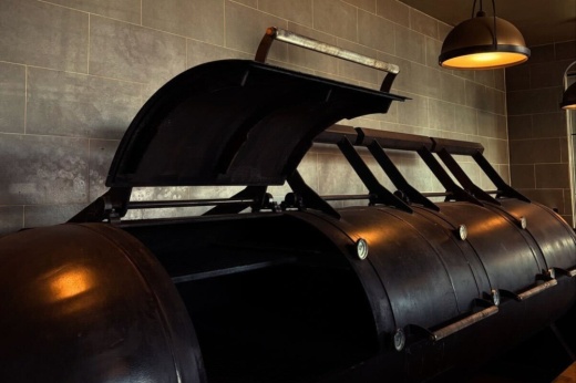 An image of the grills at the business.