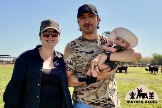 Shayda Torabi Howell has lived in Cedar Park for 19 years, she and her husband Sage opened the Mother Acres storefront after operating the online store selling tallow skincare and beef producs. (Courtesy Mother Acres)