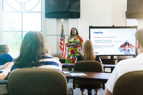 “Interactive financial seminar at Rave Financial teaching young professionals and adults in Beaumont, Conroe, and Montgomery County to manage money confidently.”