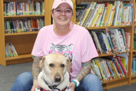 Serving as Executive Director of Hats Off for Veterans and Administrative Manager for VA Dogs of Texas, Jamie Cole is on a mission to connect veterans with service dogs. (Courtesy VA Dogs of Texas)