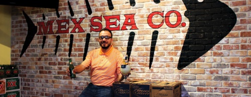 Ram Aguilera, owner of Mex Sea Co., has been in the food service industry for more than 20 years.