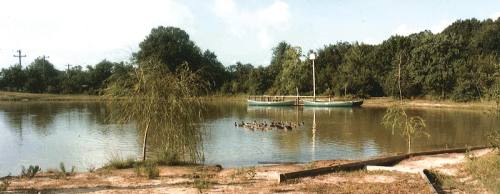 The Outdoor Learning Center features nature trails and a pond for fishing and canoeing.