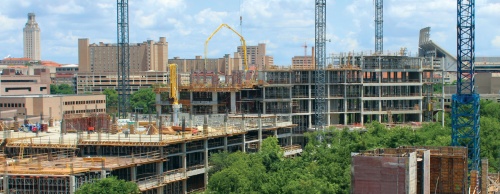 Construction on Dell Medical School and Dell Seton Medical Center at The University of Texas continues with openings planned in 2016 and 2017, respectively.
