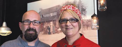 Executive Chef Philip Doyal and Pastry Chef Christina Doyal own and operate BarnLight Eatery.