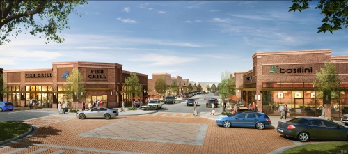 Bridgeland's Lakeland Village Center will feature 84,000 square feet of retail, restaurant and office space. Phase 1 is expected to open by spring 2016.