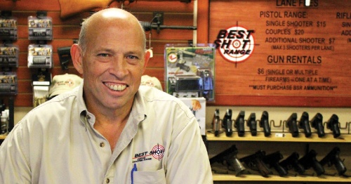 Matt Fleming co-owns Best Shot Range and offers gun safety resources in Friendswood.