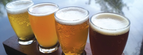 For $6 customers can choose from 350 ales for a beer flight at Leander Beer Market.