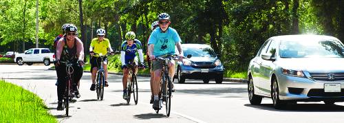  The Woodlands Township is moving forward with a plan to potentially implement high-speed cycling lanes in The Woodlands.