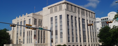 The existing Heman Marion Sweatt Travis County Courthouse, 1000 Guadalupe St., was constructed in the 1930s. 