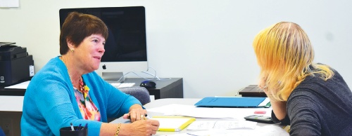 Owner Dr. Eileen Pavlovich develops personalized study plans for each student. 