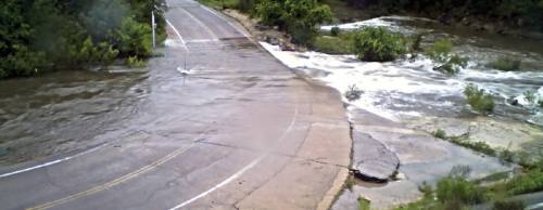 Memorial Day weekend rains flooded Austin and surrounding cities, including Old Spicewood Springs Road near Loop 360 in Northwest Austin.