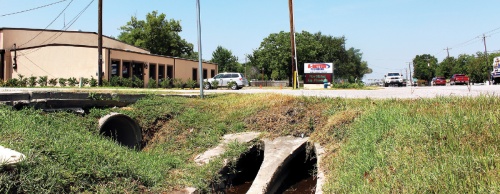 The outdated drainage system around Wagon Trail Road has caused flooding for local businesses.