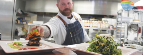 Casey Livingston, Independence Fine Foods chef and owner, opened the fast-casual restaurant.