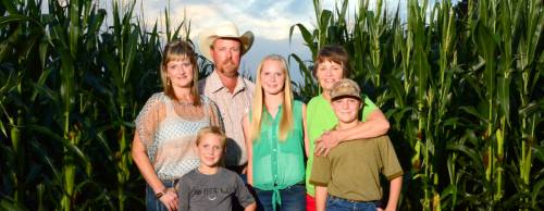 Carey (left) and Bo Poole operate P-6 farms, which was started in 1973 by Bou2019s parents, nRaymond (not pictured) and Pam Poole (top right).