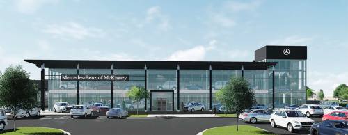 Mercedes-Benz of McKinney is a $32 million development set to open in late summer 2016.
