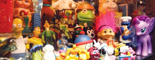 Collectible action figures, toys, dolls and figurines often appeal to older generations seeking to relive childhood memories.