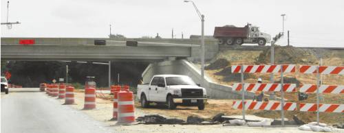 Construction on the Grand Parkway continues in Cypress. Segments F-1, F-2 and G are expected to open this year.