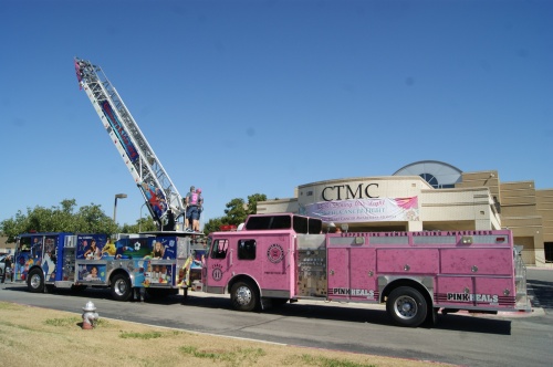 Pink Heals, an organization dedicated to supporting cancer survivors and patients, was at Central Texas Medical Center on Oct. 19. 