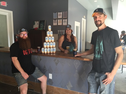 The Blue Owl Brewing team unveils its tasting room Oct. 8 with plans to make cans available in November.