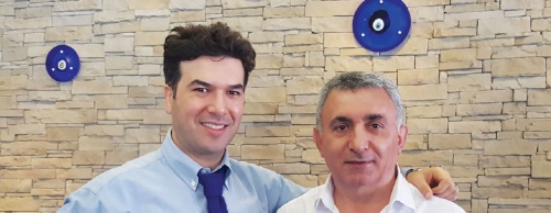 Owner Erol Girgin, right, and manager Khany Saydam enjoy sharing Turkish culture with others.