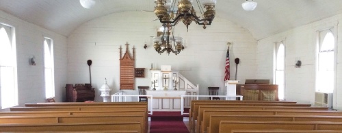 Founded in 1876, Trinity Evangelical Lutheran Church remains a popular location for weddings. 