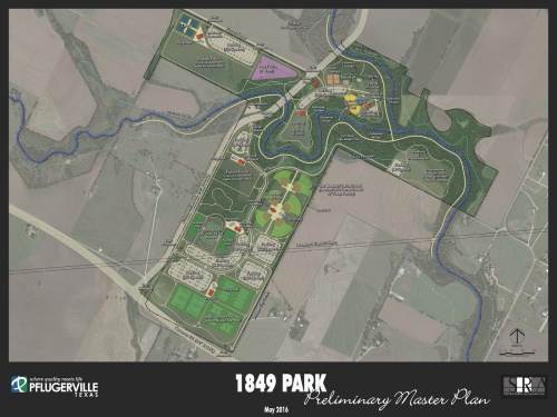 The city of Pflugerville is working on a master plan for its new park and sports complex.