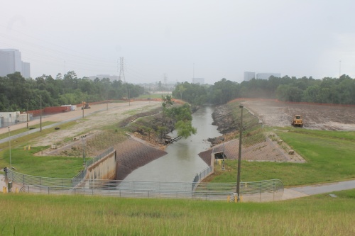 The Addicks Reservoir spillway was closed June 3, but U.S. Army Corps of Engineers officials were monitoring it and Barker Reservoir on a round-the-clock basis.